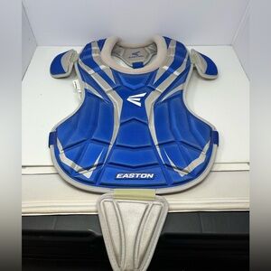 NEW Easton Rival Baseball Catchers Chest Protector Intermediate 15” Royal Gray